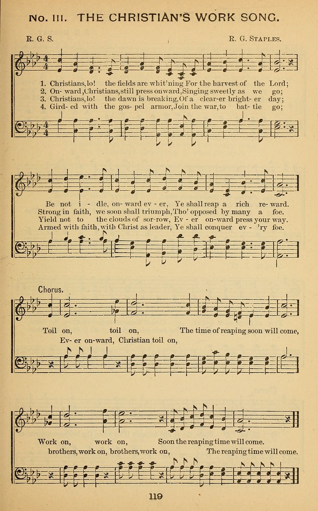 Windows of Heaven: hymns new and old for the church, sunday school and home (New ed.) page 119