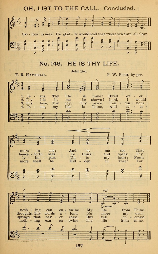 Windows of Heaven: hymns new and old for the church, sunday school and home (New ed.) page 157