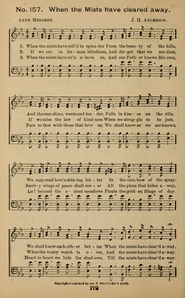 Windows of Heaven: hymns new and old for the church, sunday school and home (New ed.) page 172