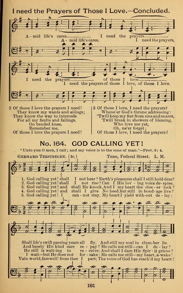 Windows of Heaven: hymns new and old for the church, sunday school and home (New ed.) page 181