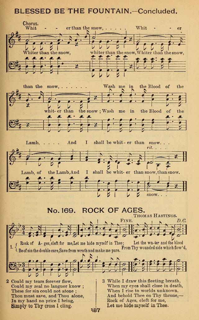 Windows of Heaven: hymns new and old for the church, sunday school and home (New ed.) page 187