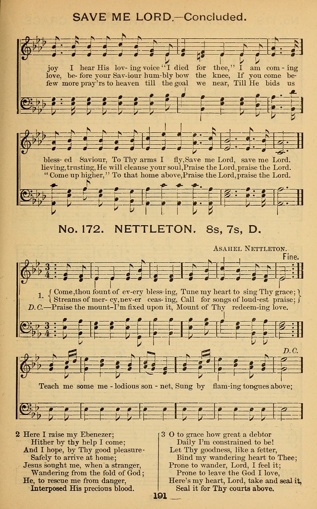 Windows of Heaven: hymns new and old for the church, sunday school and home (New ed.) page 191