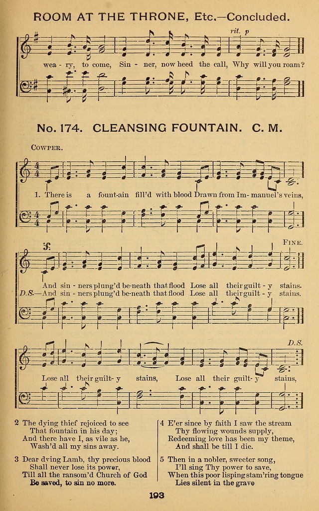 Windows of Heaven: hymns new and old for the church, sunday school and home (New ed.) page 193