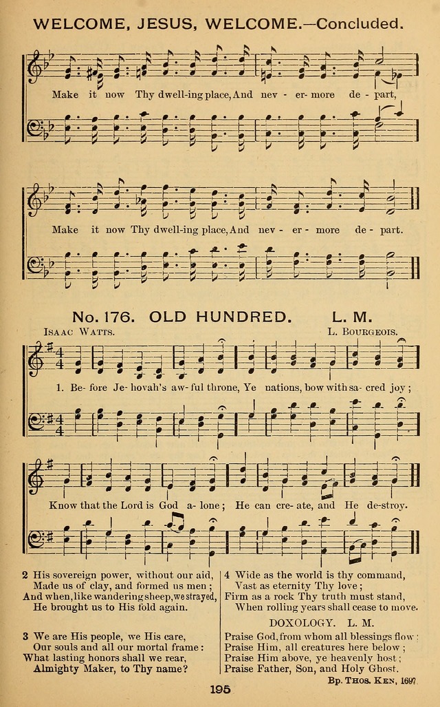 Windows of Heaven: hymns new and old for the church, sunday school and home (New ed.) page 195