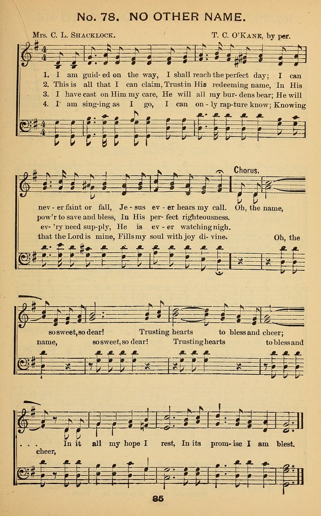 Windows of Heaven: hymns new and old for the church, sunday school and home (New ed.) page 85