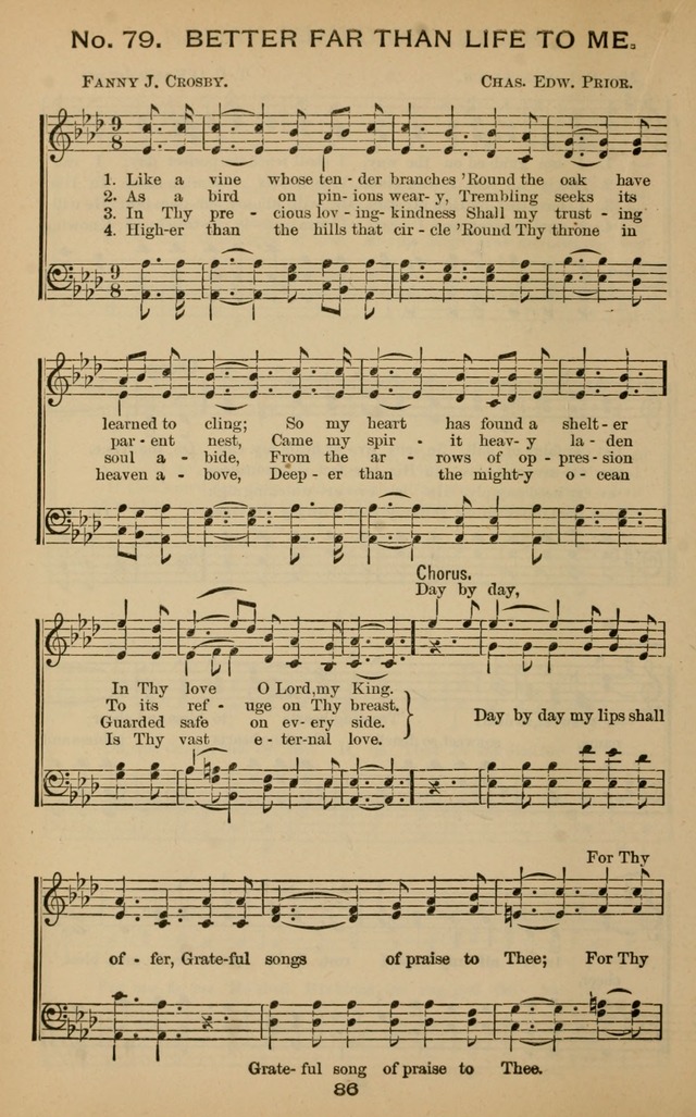 Windows of Heaven: hymns new and old for the church, sunday school and home (New ed.) page 86