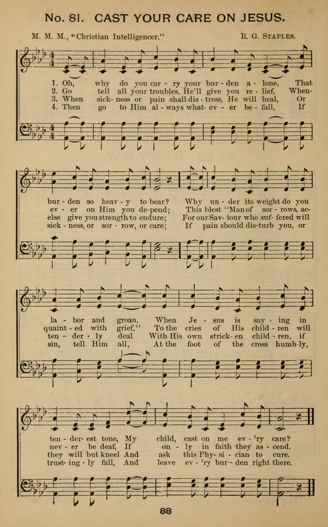 Windows of Heaven: hymns new and old for the church, sunday school and home (New ed.) page 88