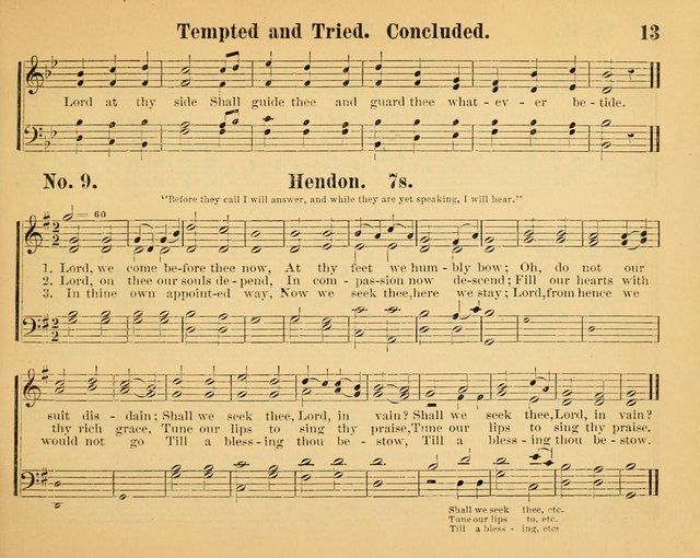 The Way of Life: for the Sunday-school. a valuable collection of songs both new and standard, carefully selected and arranged for this work page 13