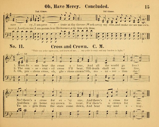 The Way of Life: for the Sunday-school. a valuable collection of songs both new and standard, carefully selected and arranged for this work page 15