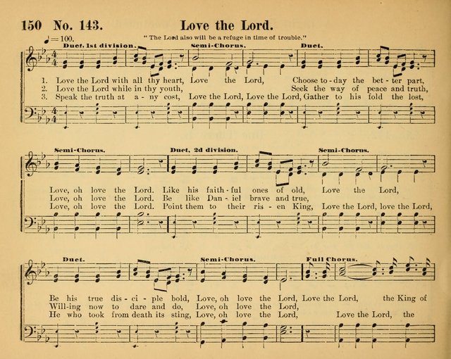 The Way of Life: for the Sunday-school. a valuable collection of songs both new and standard, carefully selected and arranged for this work page 150