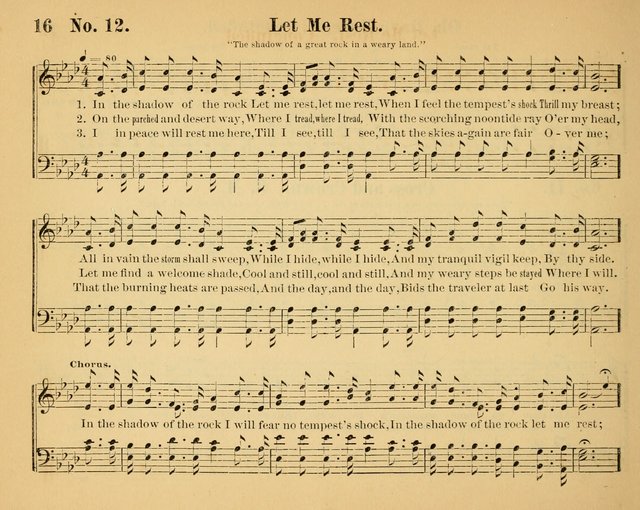 The Way of Life: for the Sunday-school. a valuable collection of songs both new and standard, carefully selected and arranged for this work page 16