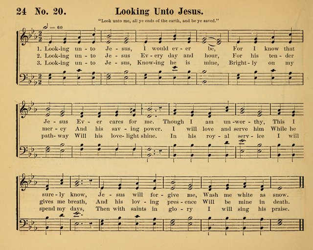 The Way of Life: for the Sunday-school. a valuable collection of songs both new and standard, carefully selected and arranged for this work page 24