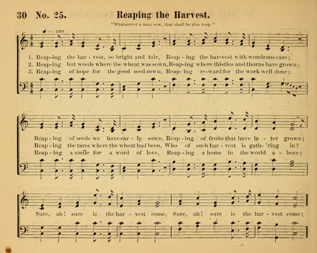 The Way of Life: for the Sunday-school. a valuable collection of songs both new and standard, carefully selected and arranged for this work page 30