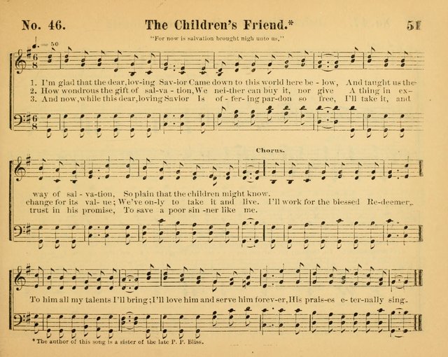 The Way of Life: for the Sunday-school. a valuable collection of songs both new and standard, carefully selected and arranged for this work page 51