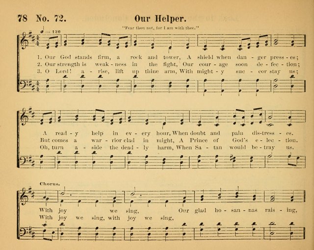 The Way of Life: for the Sunday-school. a valuable collection of songs both new and standard, carefully selected and arranged for this work page 78