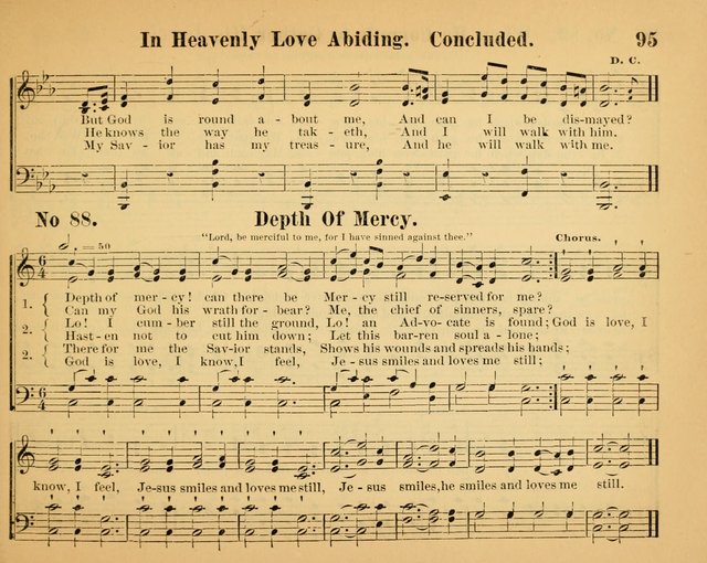 The Way of Life: for the Sunday-school. a valuable collection of songs both new and standard, carefully selected and arranged for this work page 95