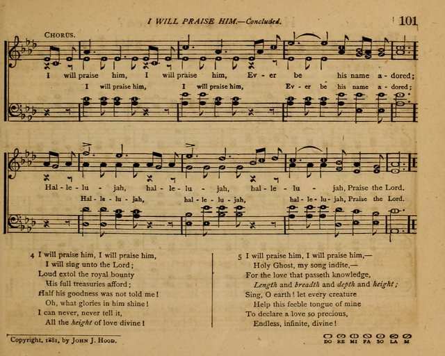 The Wells of Salvation: songs for the Sabbath School page 101