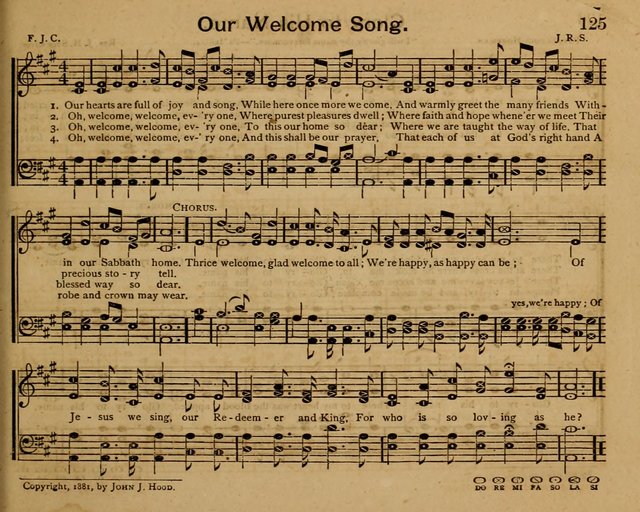 The Wells of Salvation: songs for the Sabbath School page 125