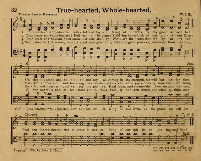 The Wells of Salvation: songs for the Sabbath School page 32