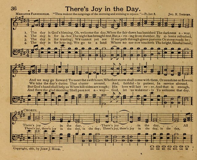 The Wells of Salvation: songs for the Sabbath School page 36