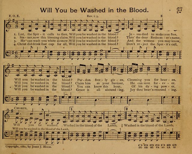 The Wells of Salvation: songs for the Sabbath School page 75