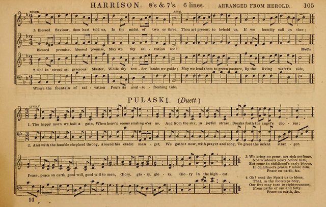 The Young Chorister; a collection of new and beautiful tunes, adapted to the use of Sabbath schools, from some of the most distinguished composers; together with many of the author