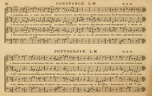 The Young Chorister; a collection of new and beautiful tunes, adapted to the use of Sabbath schools, from some of the most distinguished composers; together with many of the author