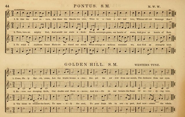 The Young Chorister; a collection of new and beautiful tunes, adapted to the use of Sabbath schools, from some of the most distinguished composers; together with many of the author