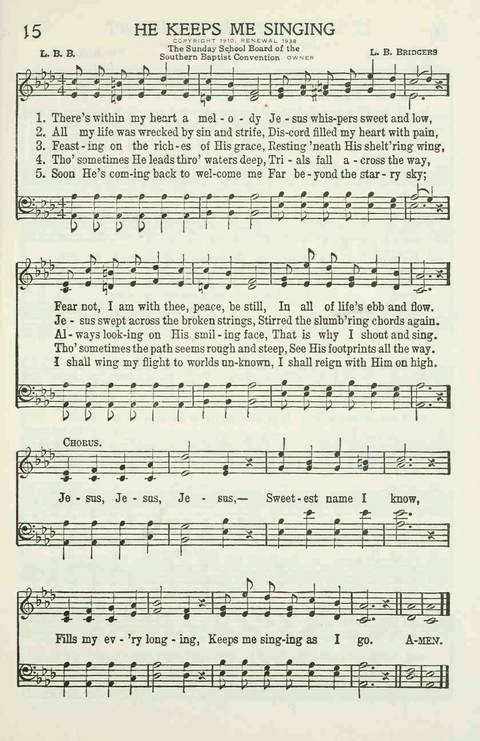 Youth Hymnal page 13