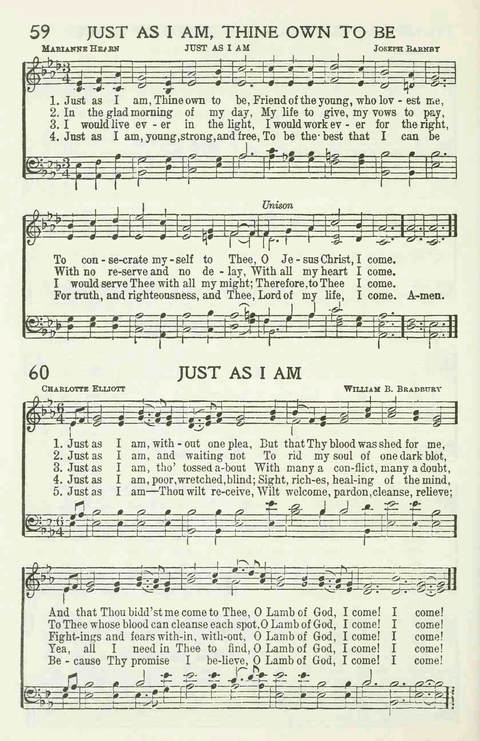 Youth Hymnal page 50