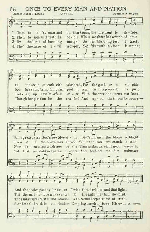 Youth Hymnal page 72