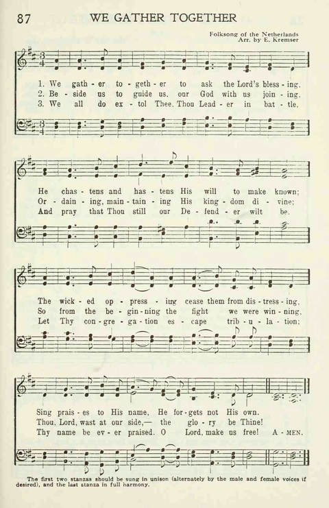 Youth Hymnal page 73