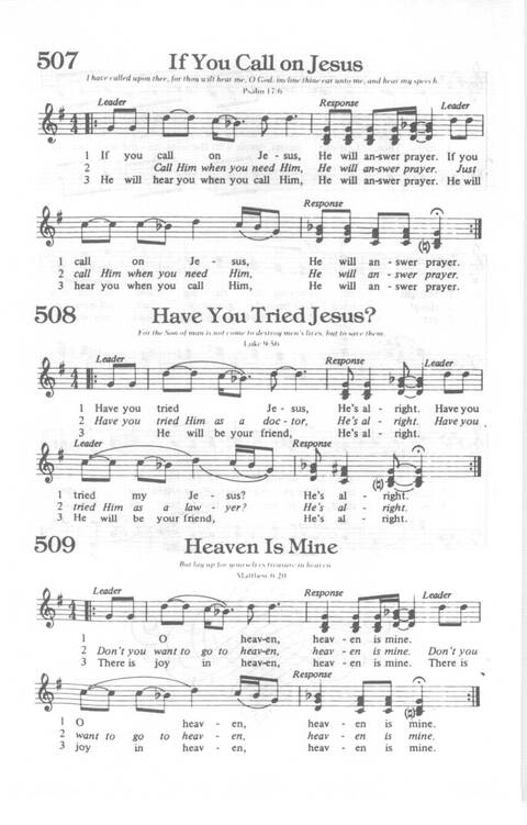 Yes, Lord!: Church of God in Christ hymnal page 544