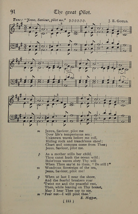 The Y.M.C.A. Hymnal: specially compiled for the use of men page 111