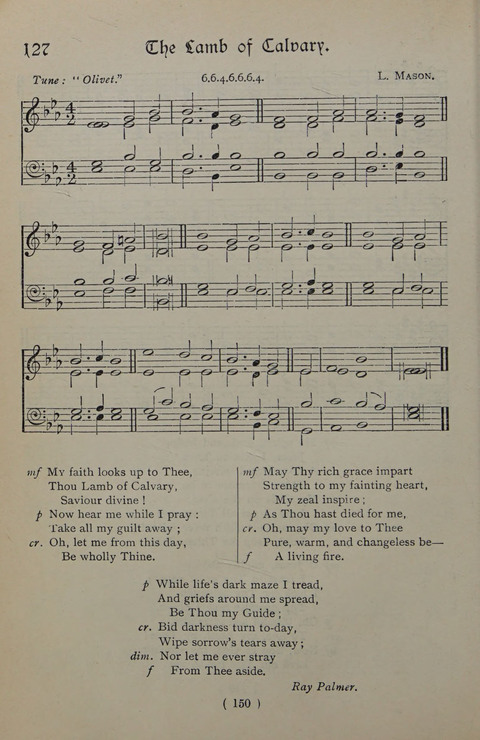 The Y.M.C.A. Hymnal: specially compiled for the use of men page 150