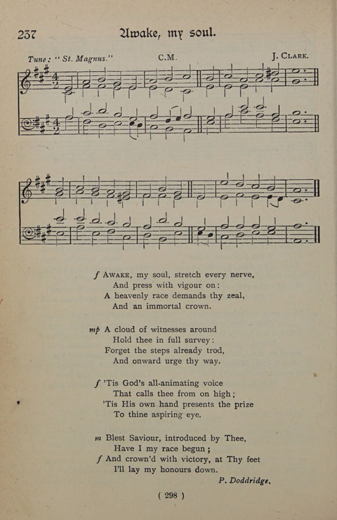 The Y.M.C.A. Hymnal: specially compiled for the use of men page 298