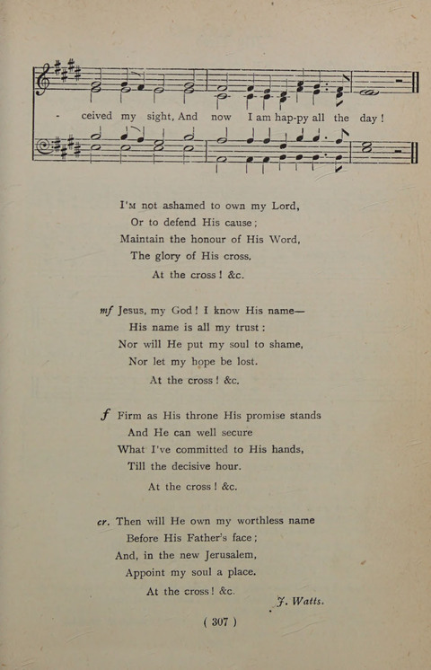 The Y.M.C.A. Hymnal: specially compiled for the use of men page 307