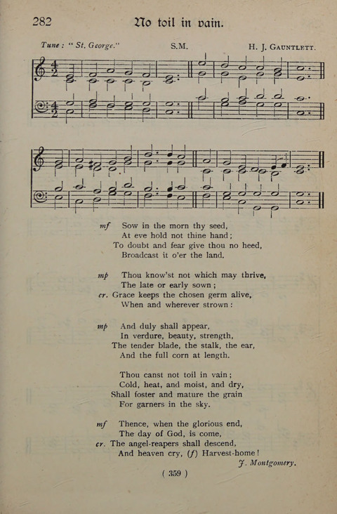 The Y.M.C.A. Hymnal: specially compiled for the use of men page 359