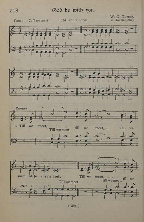 The Y.M.C.A. Hymnal: specially compiled for the use of men page 394