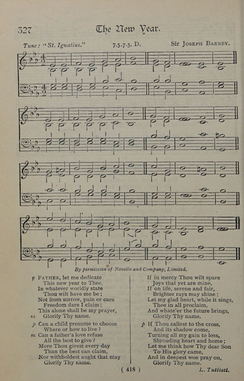 The Y.M.C.A. Hymnal: specially compiled for the use of men page 418