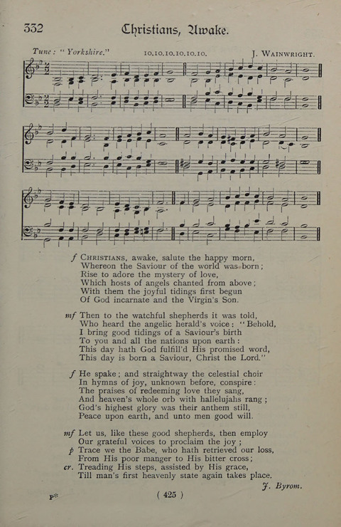 The Y.M.C.A. Hymnal: specially compiled for the use of men page 425