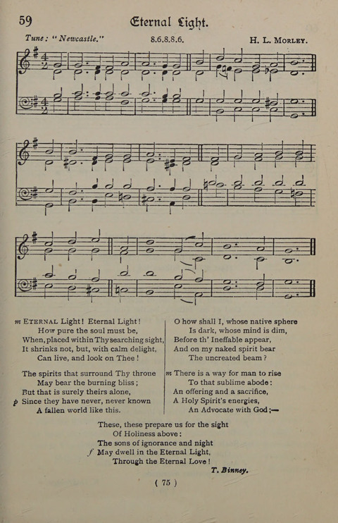 The Y.M.C.A. Hymnal: specially compiled for the use of men page 75