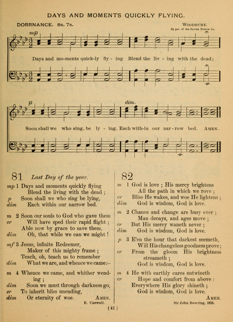 The Y.M.C.A. Praise Book: a collection of new and old hymns and tunes arranged for male voices, especially designed for the us of the Young Men