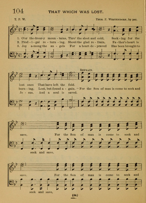 The Y.M.C.A. Praise Book: a collection of new and old hymns and tunes arranged for male voices, especially designed for the us of the Young Men