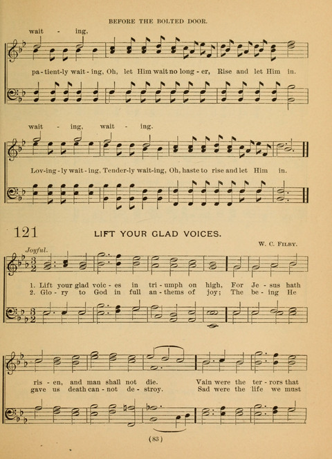 The Y.M.C.A. Praise Book: a collection of new and old hymns and tunes arranged for male voices, especially designed for the us of the Young Men