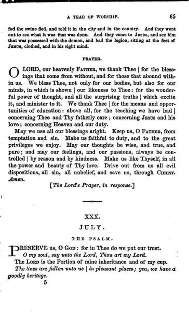 Year of Worship for Sunday Schools and Homes page 67