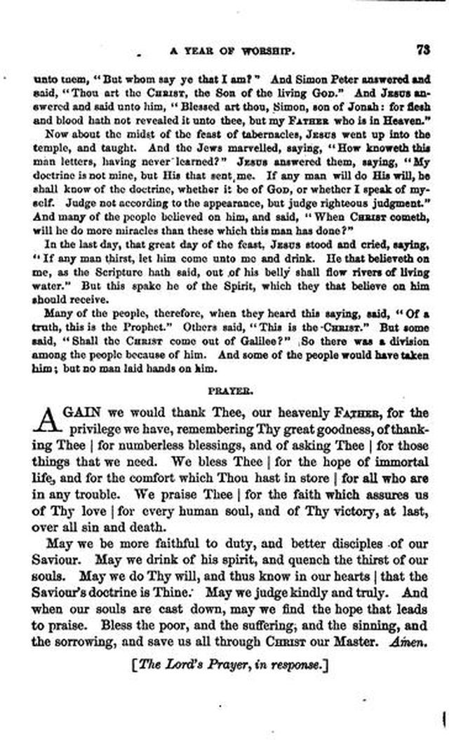 Year of Worship for Sunday Schools and Homes page 75