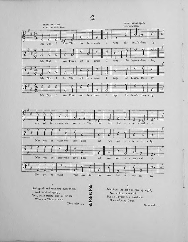 Hymns: the Yattendon Hymnal page 3