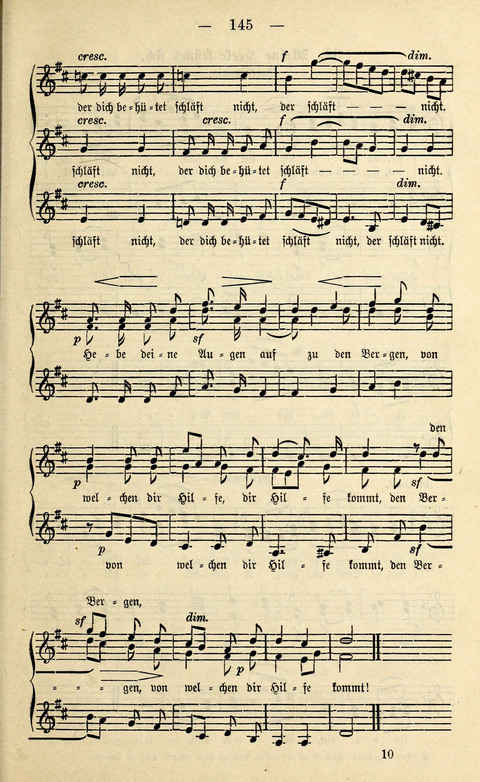 Zwei- und dreistimmige geistliche Lieder und Choräle: zum Gebrauch der Schwestern des Stuttgarter Diakonissenhauses, der Jungfrauen- und ähnlicher Vereine (2. Auflage) page 145