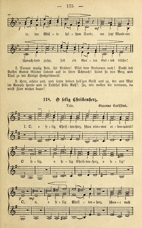 Zwei- und dreistimmige geistliche Lieder und Choräle: zum Gebrauch der Schwestern des Stuttgarter Diakonissenhauses, der Jungfrauen- und ähnlicher Vereine (2. Auflage) page 175